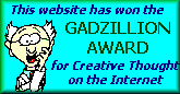 Gadzillion Award for Creative Thought