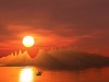 Sunset At Sea