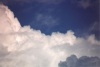 Closeup of Cumulus Clouds