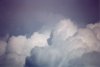 Closeup of Cumulus Clouds